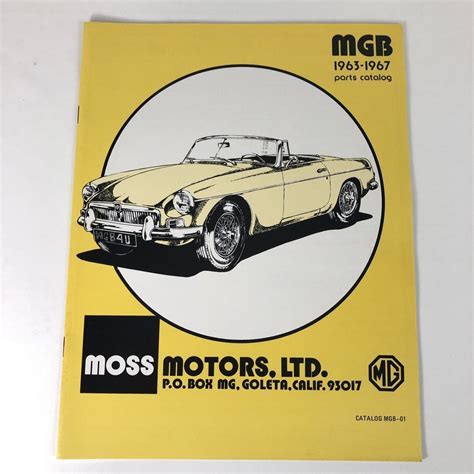 john moss metal fabrication|moss mgb parts catalog.